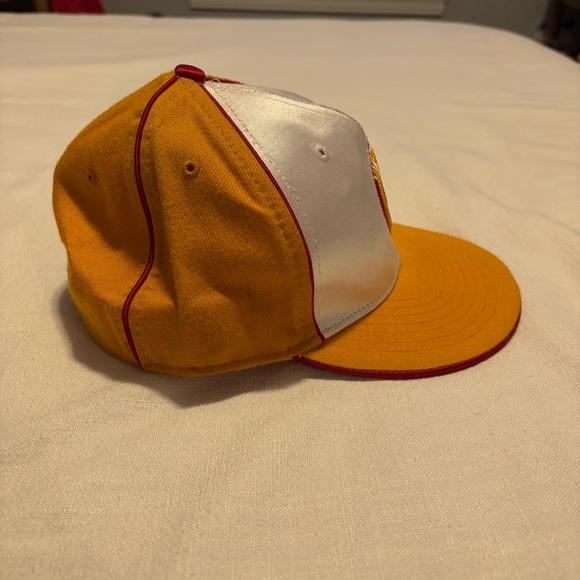 Vintage Hardwood Classics Houston Rockets Satin Front Fitted Hat - Picture 4 of 7